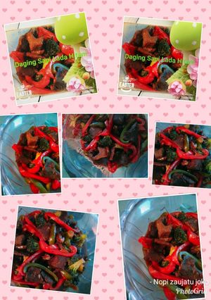 Foto resep Daging sapi lada hitam