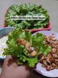 Grilled Chicken with Tartar Sauce