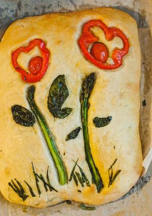 Une photo de Garden Foccacia