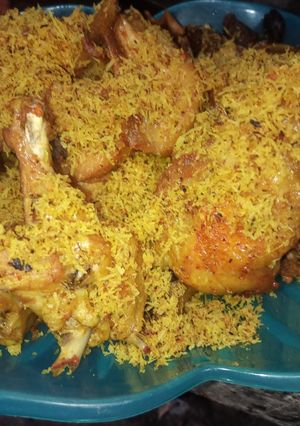 Foto resep Ayam goreng serundeng