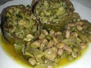 Una foto de entrantes vegana