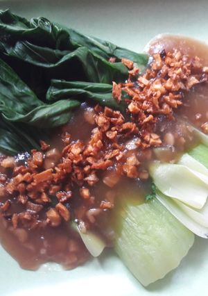 Foto resep Pokchoy Saus Tiram