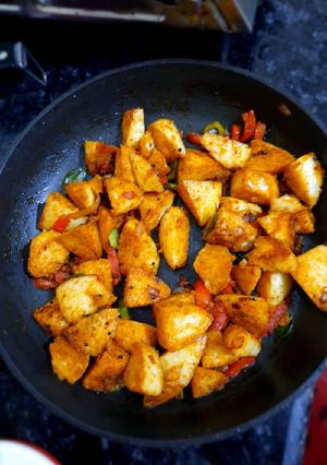 A picture of Idli chili's.