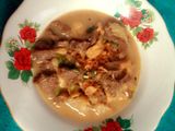 Semur daging tahu santan