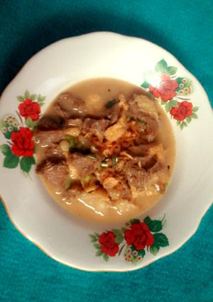 Foto resep Semur daging tahu santan
