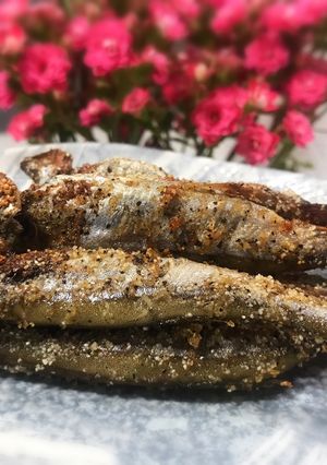 气炸·多春鱼（简单料理的美味） 的食譜成品照片