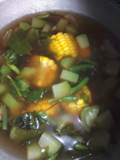 Foto resep sayur asem cemplang cemplung