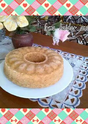 Foto resep simply banana steam cake