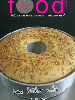 Foto resep bolu tape singkong