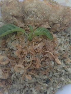 Foto resep Nasi goreng bayam yummy