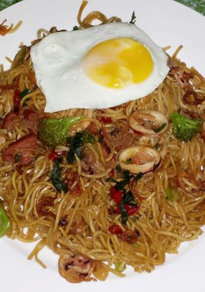 Foto resep Mie telor Cumi