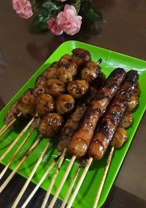 Foto resep Bakso dan Sosis Bakar Pedas