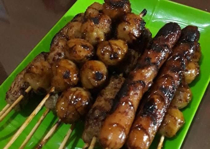 Resep Bakso Dan Sosis Bakar Pedas Oleh Ika Handayani Cookpad