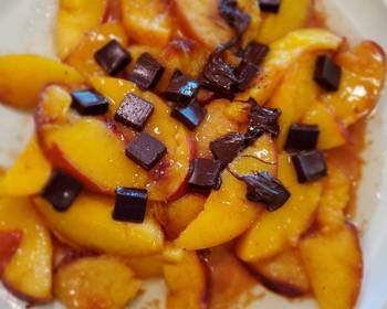 Ultimate Making Recipe Sugar N Spice sauteed peaches Restaurant Style