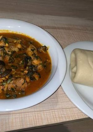 A picture of Native soup.