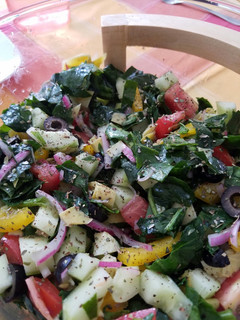 Una foto de Ensalada de colores