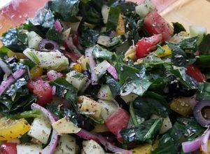 Una foto de Ensalada de colores