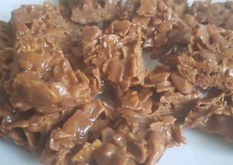 Simple Way to Make Favorite Honey Mars bar cornflake bites