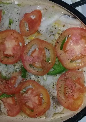 Una foto de Pescado a la provenzal