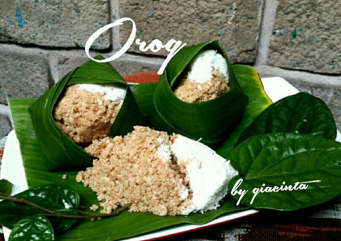 Resep Orog Tepung Beras Oleh Giacinta Permana Cookpad