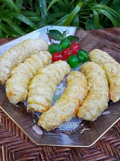 Foto resep Pisang bolen lilit keju atau manis