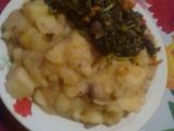 Matoke and Greens