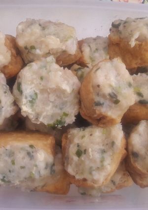 Foto resep Bakso tahu goreng