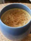 Atole de pay de calabaza