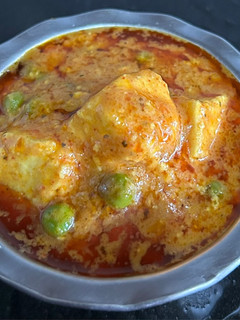 A picture of Mutter Paneer.