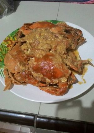 Foto resep kepiting pedas manis