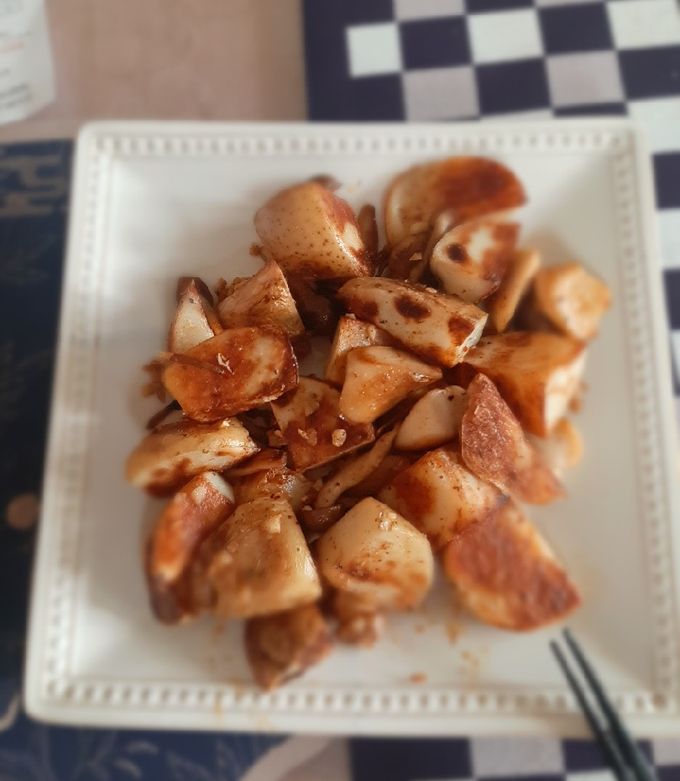 馬鈴薯/鴻禧菇/奶油 的食譜成品照片