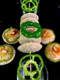 Ring capsicum idli with split black urad dal a healthy form