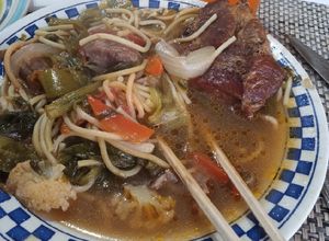Una foto de Sopa de verdura ala marceliño