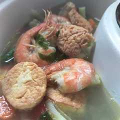 Sop Tofu Udang Sayur রেসিপির প্রধান ছবি