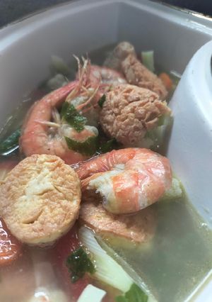 Foto resep Sop Tofu Udang Sayur