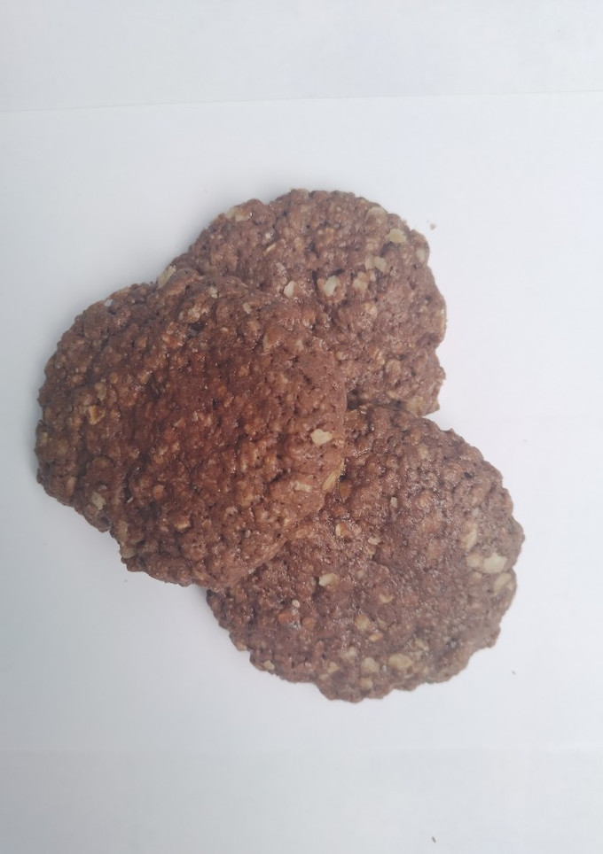 Una foto de Galletitas de Avena y Chocolate con Premezcla Casera