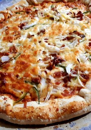 Una foto de Masa base para pizza 🍕