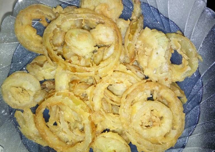 Resep Onion ring Anti Gagal