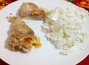 Una foto de Pata muslo deshuesada rellena
