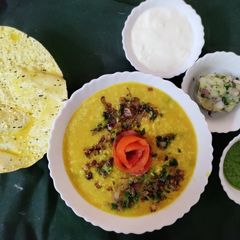 Masoor dal Tadka A picture of Masoor dal Tadka.
