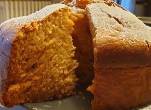 Foto di Torta paradiso di farro bio senza uova, senza latte,senza grano
