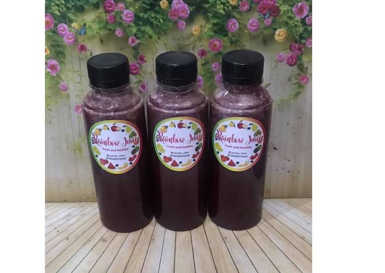 Resep Diet Juice Kale Dragon Fruit Orange Pineapple, Enak