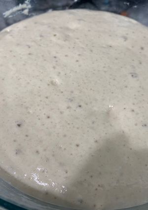 Una foto de Masa madre líquida (poolish)