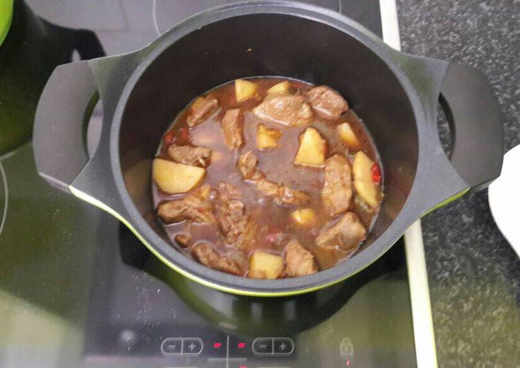 Recipe of Speedy Lamb curry