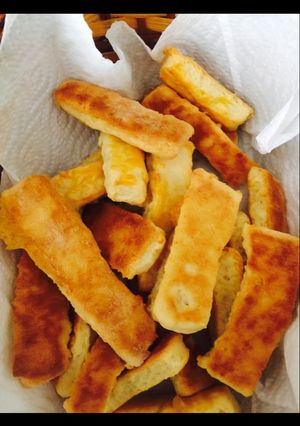 Una foto de Grisines de queso