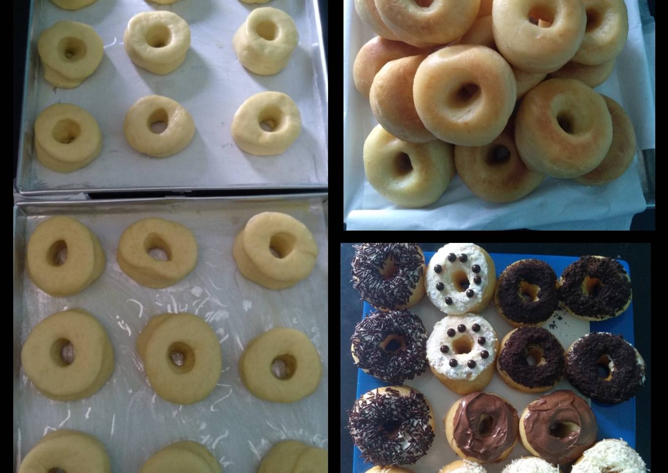 Donat rumahan yg mudah tapi enak lembut dan empuk