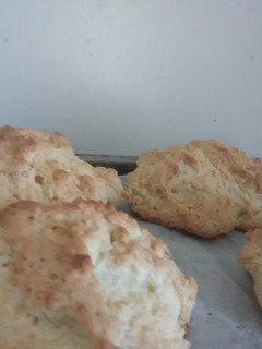 A picture of Pancake mix drop biscuits.
