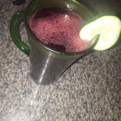 Zobo Drink With Cucumber A picture of Zobo Drink With Cucumber.
