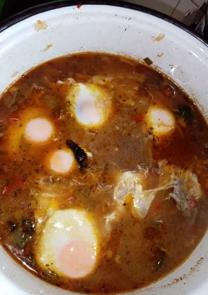 Una foto de Bifes a la Criolla