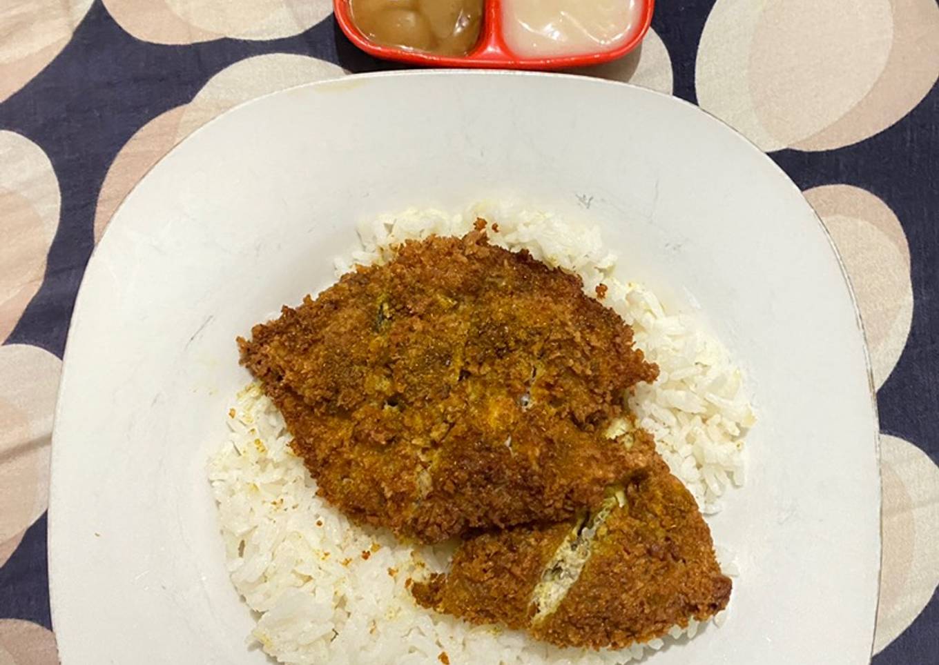 Chicken katsu with mayo